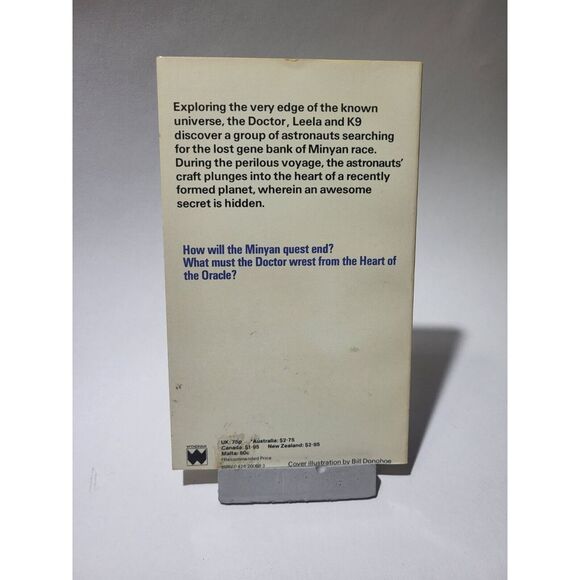 TERRANCE DICKS Doctor Who and the Underworld 1985 Vintage Doctor Who Target Book - Picture 2 of 2